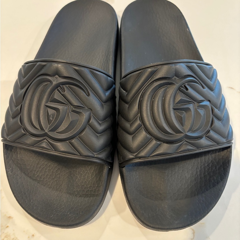 Gucci Matelasse Quilted slides
